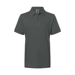 Polo Classic Junior graphite / XS - personalizzabile con logo