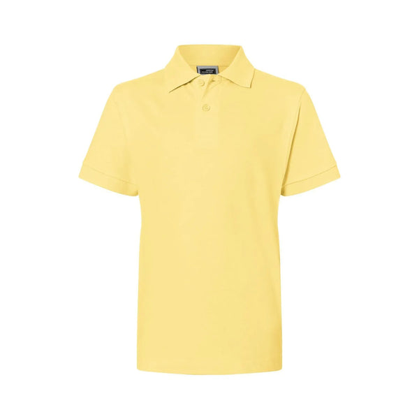 Polo Classic Junior light-yellow / XS - personalizzabile con logo