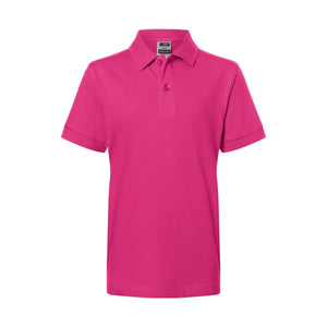 Polo Classic Junior rosa / XS - personalizzabile con logo