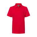 Polo Classic Junior rosso / XS - personalizzabile con logo