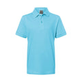 Polo Classic Junior sky-blue / XS - personalizzabile con logo