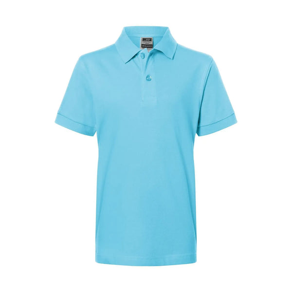 Polo Classic Junior sky-blue / XS - personalizzabile con logo