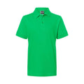 Polo Classic Junior verde / XS - personalizzabile con logo