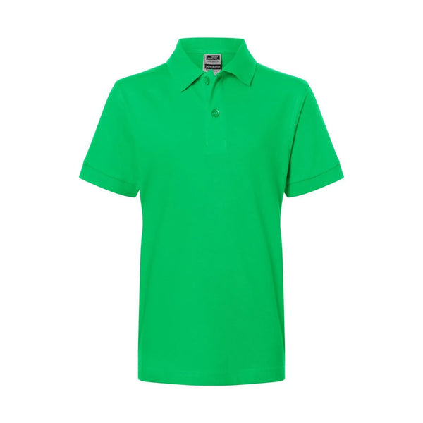 Polo Classic Junior verde / XS - personalizzabile con logo