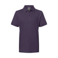 Polo Classic Junior viola / XS - personalizzabile con logo