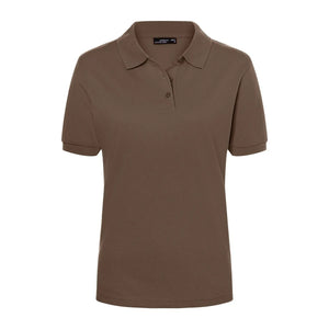 Polo Classic Ladies marrone / S - personalizzabile con logo