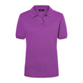 Polo Classic Ladies purple / S - personalizzabile con logo