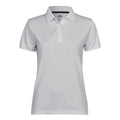 Polo  club donna bianco / S - personalizzabile con logo