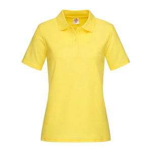 Polo Da Donna giallo / S - personalizzabile con logo
