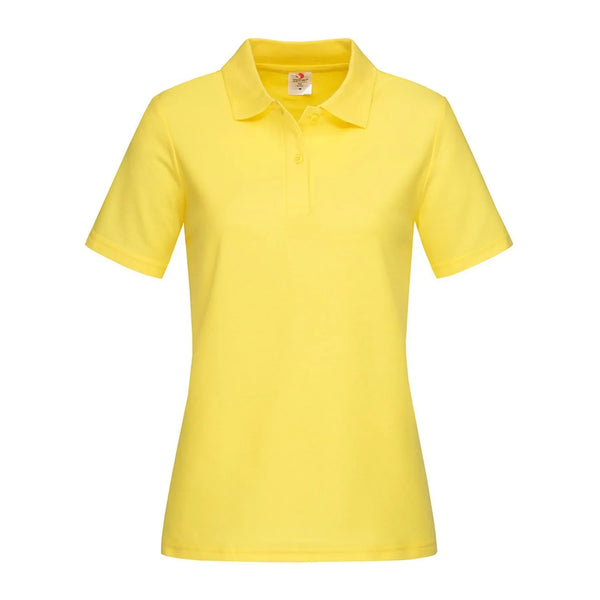 Polo Da Donna giallo / S - personalizzabile con logo