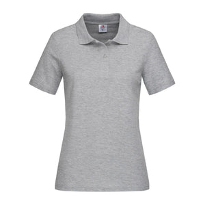 Polo Da Donna grigio / S - personalizzabile con logo