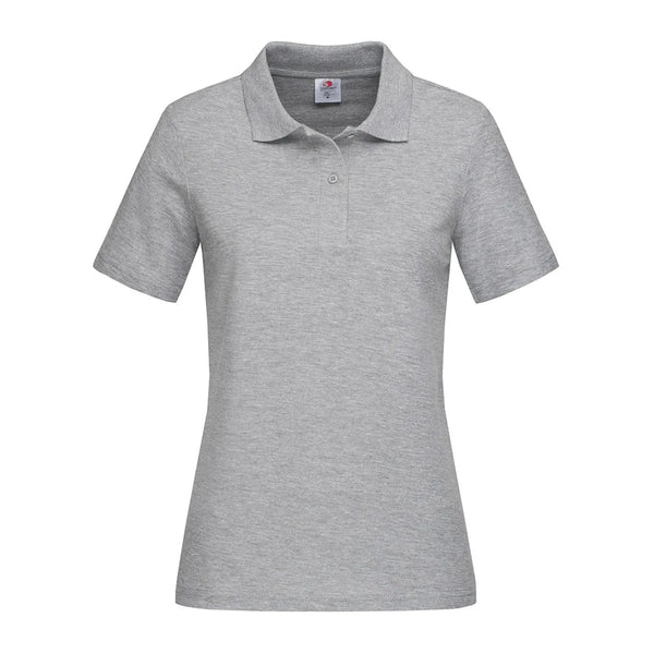 Polo Da Donna grigio / S - personalizzabile con logo