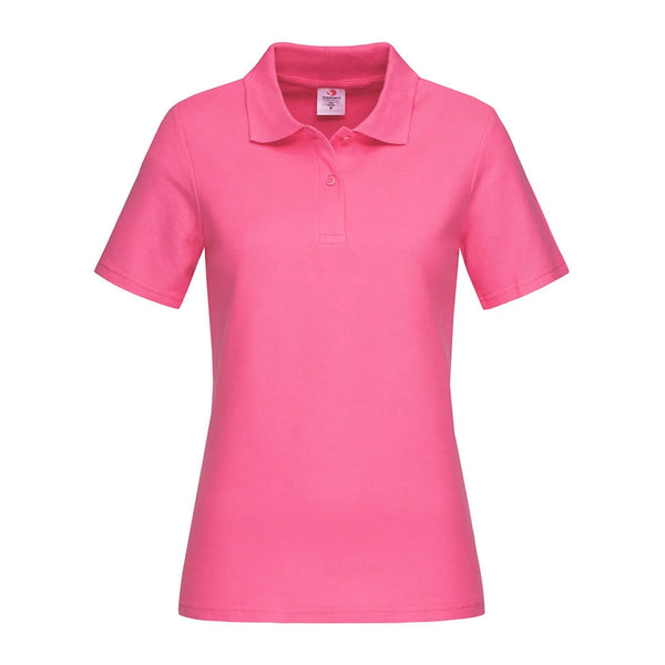 Polo Da Donna rosa / S - personalizzabile con logo