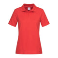 Polo Da Donna rosso / S - personalizzabile con logo