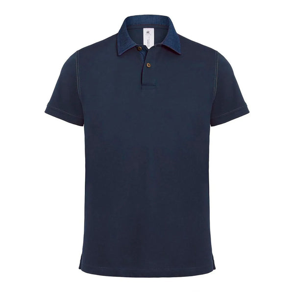Polo Dnm Forward Uomo blu / S - personalizzabile con logo
