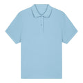 Polo Donna Stella Coaster azzurro / XS - personalizzabile con logo