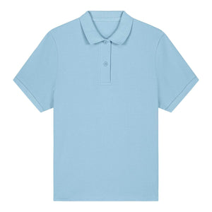 Polo Donna Stella Coaster azzurro / XS - personalizzabile con logo