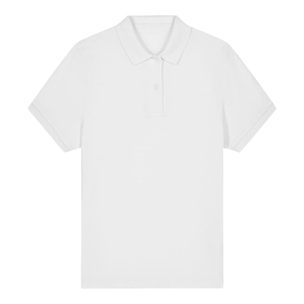 Polo Donna Stella Coaster bianco / XS - personalizzabile con logo