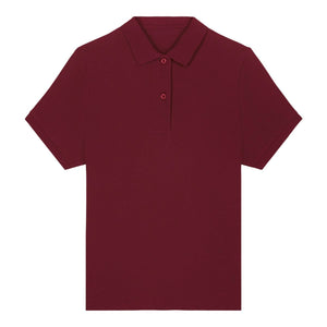 Polo Donna Stella Coaster bordeaux / XS - personalizzabile con logo