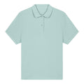 Polo Donna Stella Coaster caribbean blue / XS - personalizzabile con logo