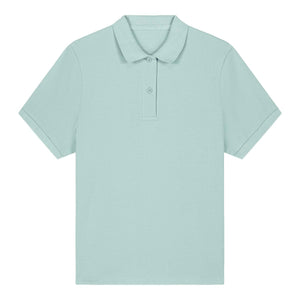 Polo Donna Stella Coaster caribbean blue / XS - personalizzabile con logo