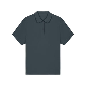 Polo Donna Stella Coaster grigio scuro / XS - personalizzabile con logo