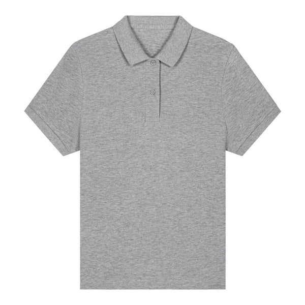 Polo Donna Stella Coaster grigio / XS - personalizzabile con logo