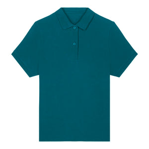 Polo Donna Stella Coaster ocean depth / XS - personalizzabile con logo