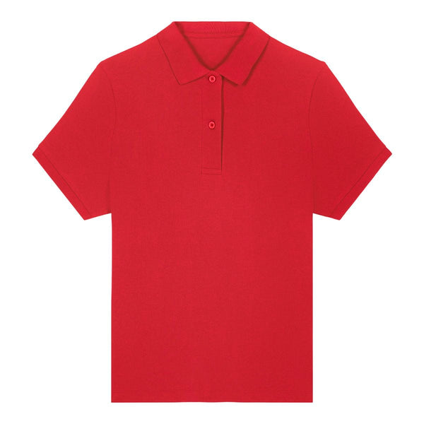 Polo Donna Stella Coaster rosso / XS - personalizzabile con logo