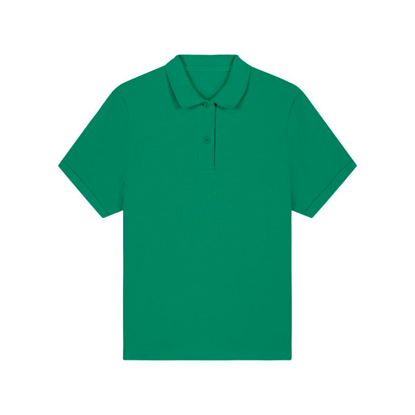 Polo Donna Stella Coaster verde / XS - personalizzabile con logo