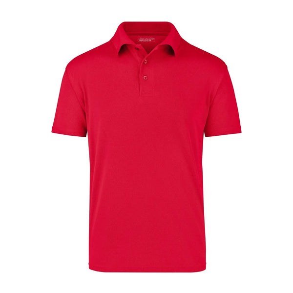 Polo Function rosso / S - personalizzabile con logo