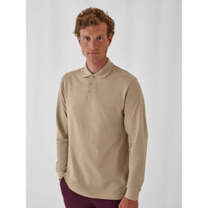 Polo Heavymill Manica Lunga - personalizzabile con logo
