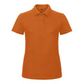 Polo ID.001 Donna arancione / XS - personalizzabile con logo