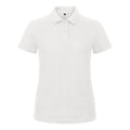 Polo ID.001 Donna bianco / XS - personalizzabile con logo
