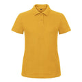 Polo ID.001 Donna giallo / XS - personalizzabile con logo