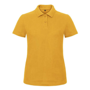 Polo ID.001 Donna giallo / XS - personalizzabile con logo