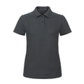Polo ID.001 Donna grigio / XS - personalizzabile con logo