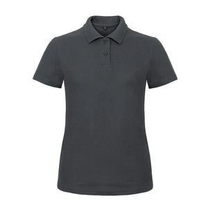 Polo ID.001 Donna grigio / XS - personalizzabile con logo