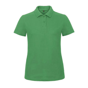 Polo ID.001 Donna kelly green / XS - personalizzabile con logo