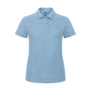 Polo ID.001 Donna light blue / XS - personalizzabile con logo