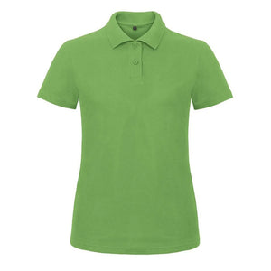 Polo ID.001 Donna real green / XS - personalizzabile con logo