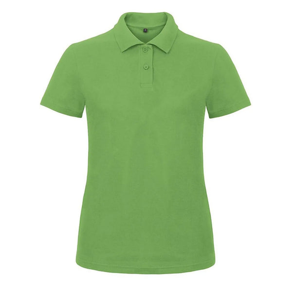 Polo ID.001 Donna real green / XS - personalizzabile con logo