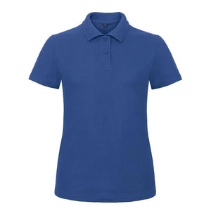 Polo ID.001 Donna royal / XS - personalizzabile con logo