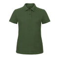 Polo ID.001 Donna verde / XS - personalizzabile con logo