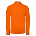Polo ID.001 Manica Lunga arancione / XS - personalizzabile con logo