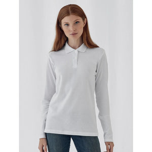 Polo ID.001 Manica Lunga Donna - personalizzabile con logo