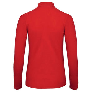 Polo ID.001 Manica Lunga Donna - personalizzabile con logo