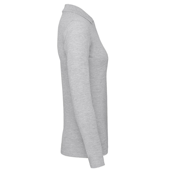 Polo ID.001 Manica Lunga Donna - personalizzabile con logo