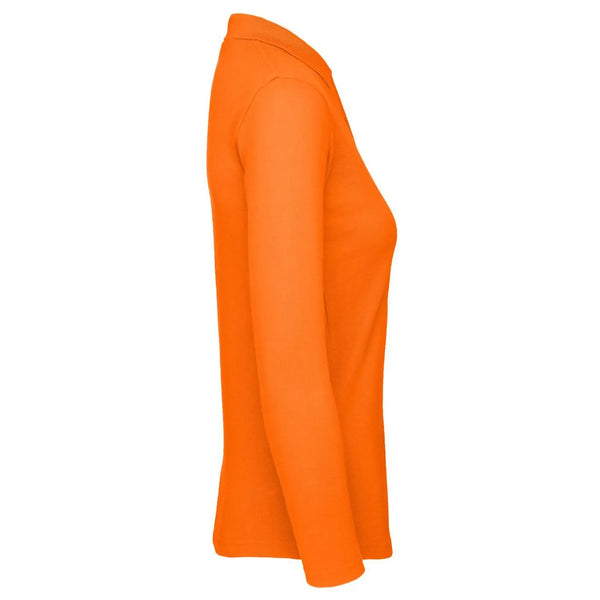 Polo ID.001 Manica Lunga Donna - personalizzabile con logo