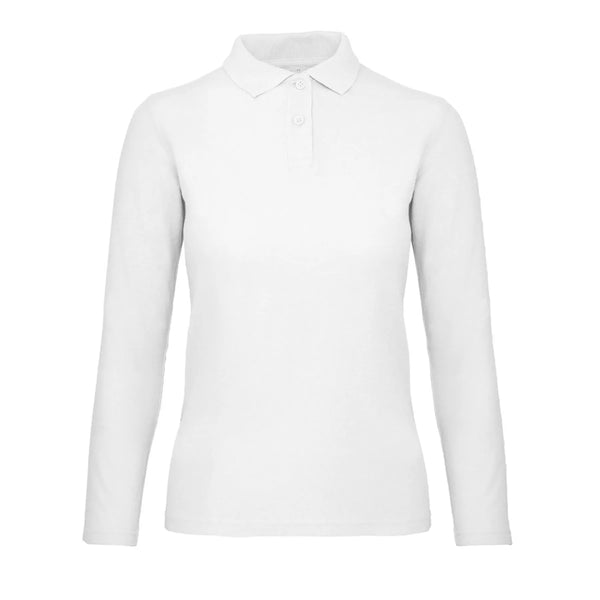 Polo ID.001 Manica Lunga Donna - personalizzabile con logo